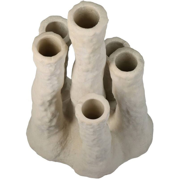 Bloemenhouder -  Koraal - Ecru - Meertuitenvaas