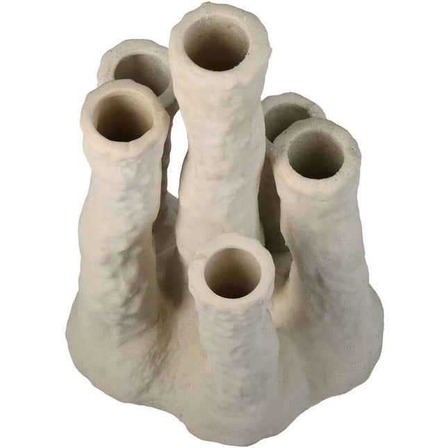 Bloemenhouder -  Koraal - Ecru - Meertuitenvaas