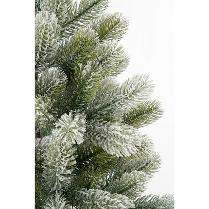 Nigata Kunstkerstboom in Pot - H90 x Ø55 cm - Groen Frosted