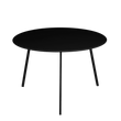 Seatle Bijzettafel voor Buiten - H38 x Ø58 cm - Metaal - Zwart