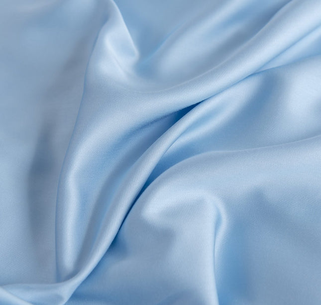 Boomba Premium dekbedovertrek 100% bamboe Sky Blue - Flessenhals instopstrook