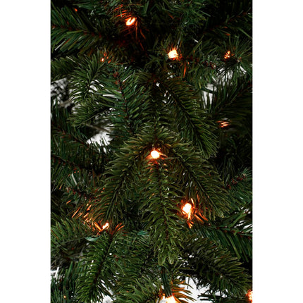 Kunstkerstboom - Smart lighting Nestow - Met verlichting - H155 x Ø107 cm - Groen