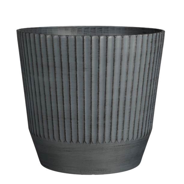 Rio Bloempot voor Buiten - H40,5 x Ø45 cm - Donkergrijs