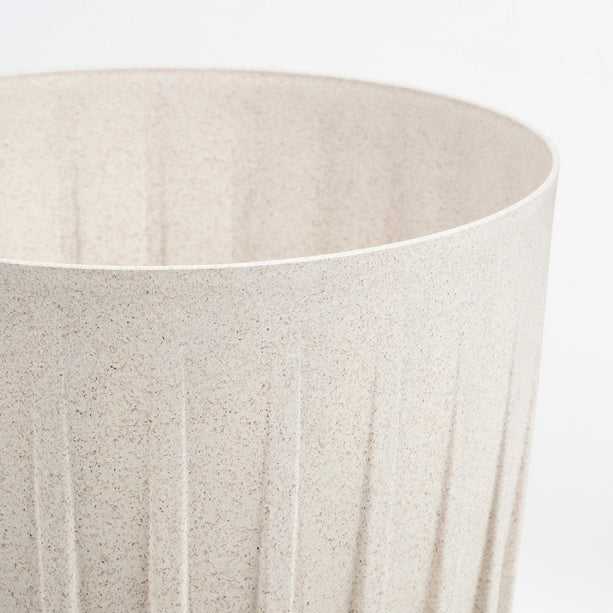 Lungo Bloempot - H36 x Ø30 cm - Polypropyleen - FSC Mix - Off White