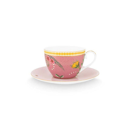 Set/2 Kop & Schotel La Majorelle Roze 280ml