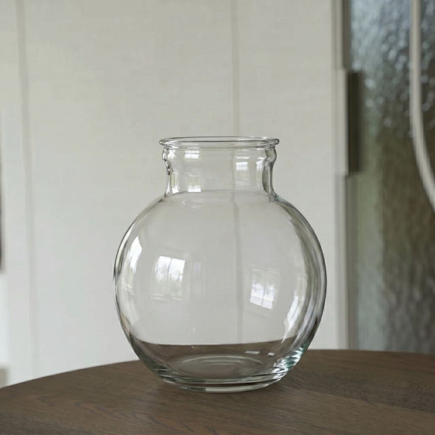 Fles 'Teddy' - Gerecycled glas Ø 25 cm ↑ 26,5 cm