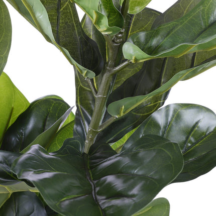 Ficus Lyrata Kunstplant - H100 x Ø60 cm - Groen