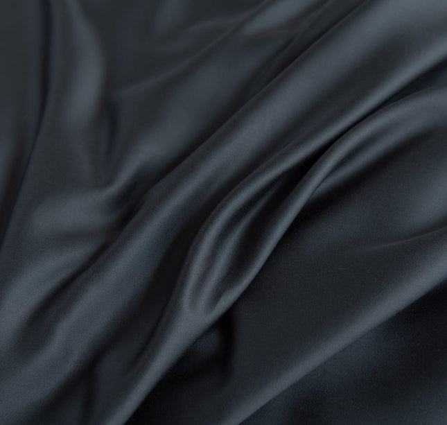 Boomba Premium dekbedovertrek 100% bamboe Space blue - Flessenhals instopstrook