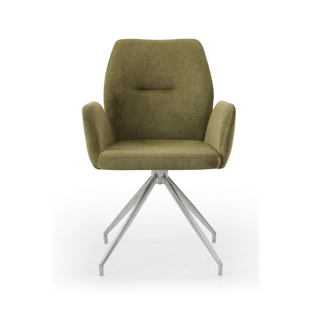 Fauteuil met 180° draaifunctie Groen