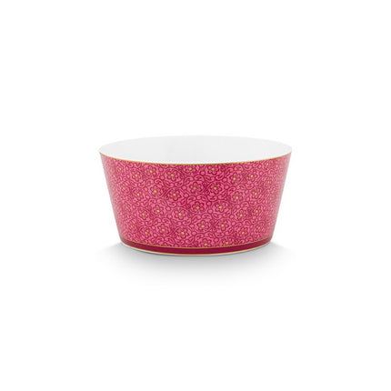 Giftset Bowls Oriental Flower Festival Dark Pink 12cm