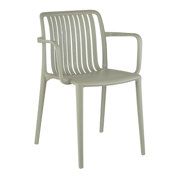 Paloma Tuinstoel - L53 x B53 x H78 cm - Polypropyleen - Groen