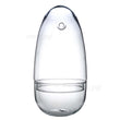 Gesloten terrarium - Bolglas - Stolp - Egg - Ei-vorm - ↑ 26 cm