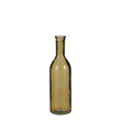 Rioja Fles Vaas - H50 x Ø15 cm - Gerecycled Glas - Oker