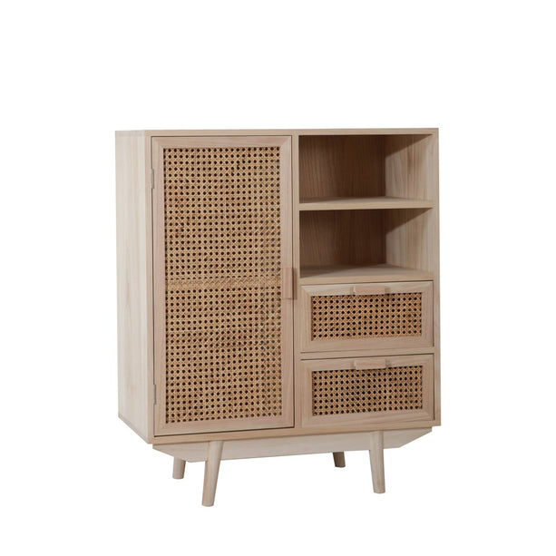 Dressoir kast 70x36 cm rotan geweven