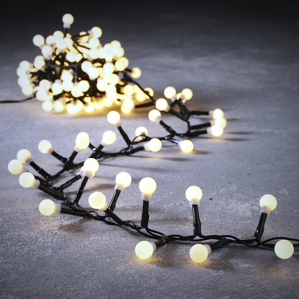 Snake Kerstboomverlichting Bes met 1000 LED Lampjes - L2300 cm - Klassiek Wit