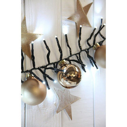 Cluster Kerstverlichting met 768 LED Lampjes - L560 cm - Klassiek Wit