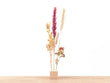 FlowerHero® - S - Wooden Dried flower stand + Dried Floral Arrangement