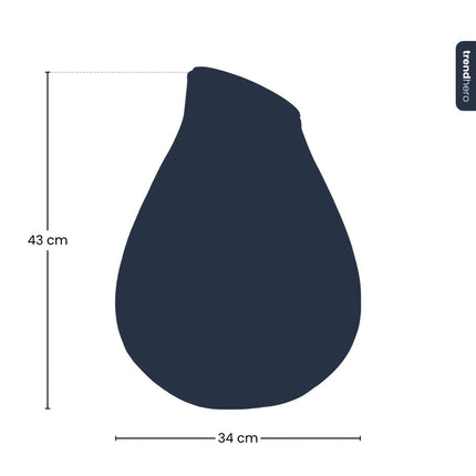 Terrarium fles ‘Drop XXL’ met kurk - Gesloten terrarium  Ø 34 cm ↑ 43 cm