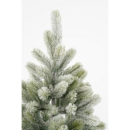 Nigata Kunstkerstboom in Pot - H90 x Ø55 cm - Groen Frosted