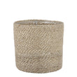 Atlantic Mand voor Planten - H20 x Ø20 cm - Jute - Crème