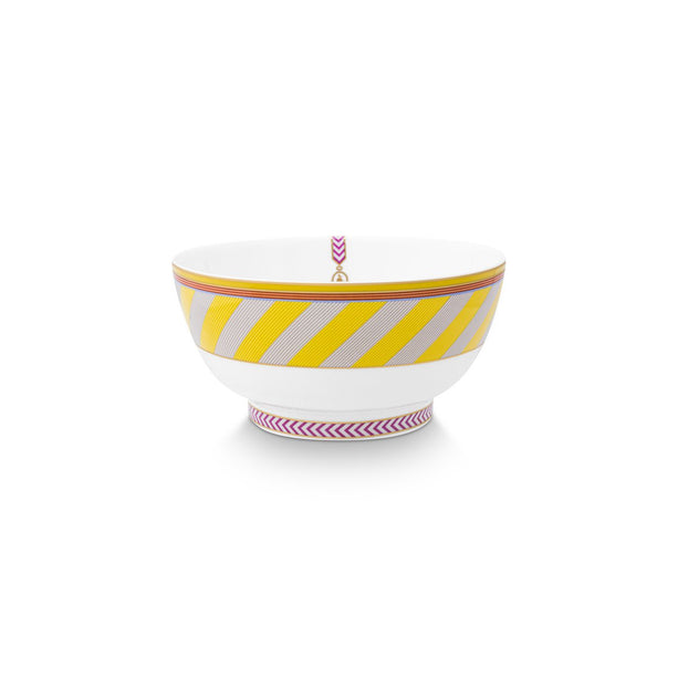 Bowl Pip Chique Stripes Yellow 18cm