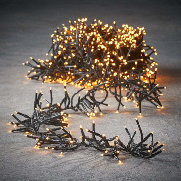 Cluster Kerstverlichting met 1152 LED Lampjes - L800 cm - Warm Wit