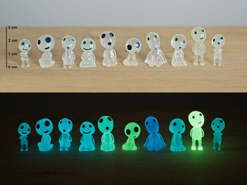 Glow In The Dark Planthero’s - 10 stuks - 3cm