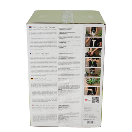 DIY Plant Terrarium Set 5L - Maak je eigen gesloten ecosysteem | In giftbox