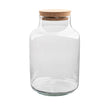 Terrarium fles met kurk - Milky - Gesloten terrarium ↑ 30 cm
