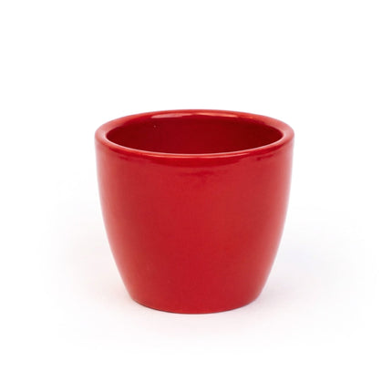 Love in Red - Mini plantenpotje - Pot Boule Rood - Ø 6 cm ↑ 6 cm