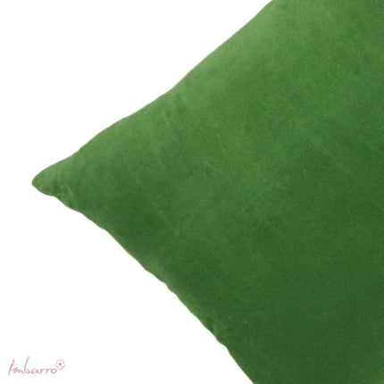 Decorative Cushion Imbarro - Velvet - Green