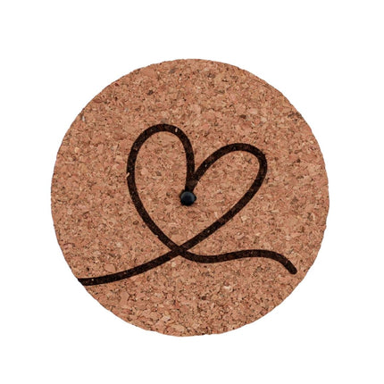 Persoonlijke LED kurk met gravering - 'LOVE MOM' of ♡