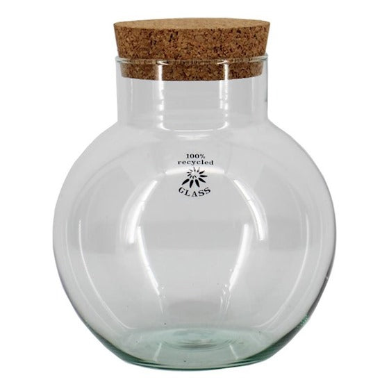 Terrarium fles met kurk - Noah - ↑ 20 cm