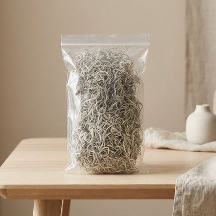 Gedroogd Tillandsia Mos – 1L – Alleen voor decoratief gebruik – Zak van 25 cm