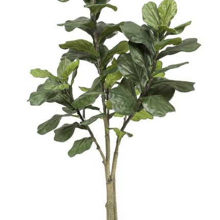 Kunstplant - Ficus Lyrata - Tabaksplant - 180 cm