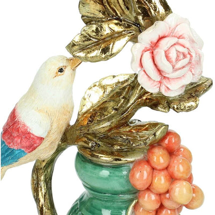 Kandelaar Vogel Goud - Groot - 28,5 cm"
