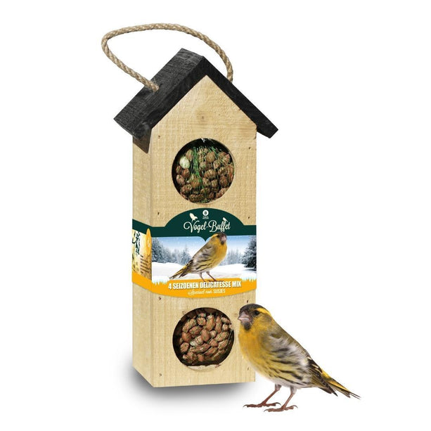 Chalet feeder vogelhuisje | 500 gram - Boomklevers