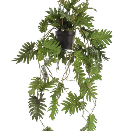 Kunstplant - Philodendron - Klimmende boomliefhebber - 80 cm