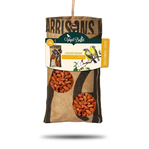 Bird-buffet | Rags feeder | 300 gram - Sijsjes & Boomklevers