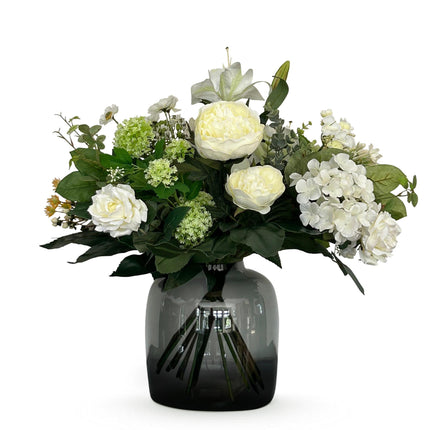 Kunstbloemen - Bouquet M - White Dream - ↑ 60 cm
